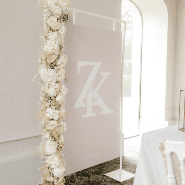 houder voor welkomsbord houder voor welkomsbord wit geschikt voor bruiloft decoratie