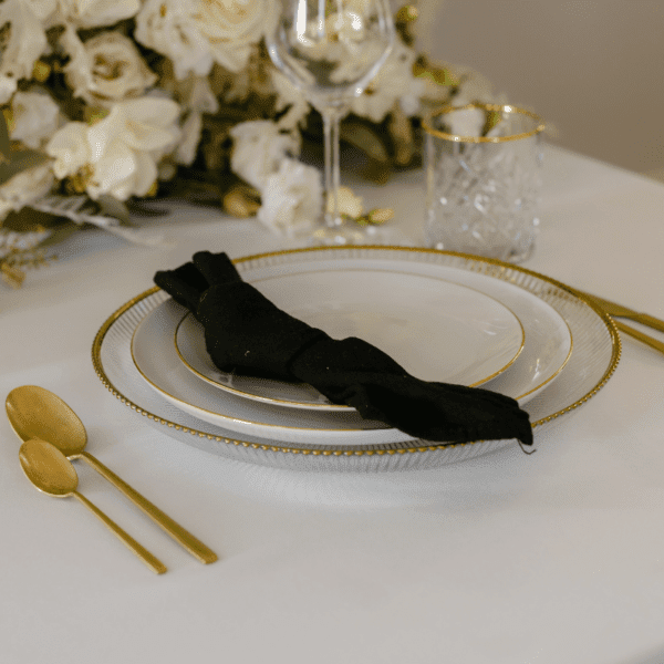 servet zwart servet zwart decoratie bruiloft geschikt voor bruiloft decoratie