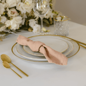 roze napkin servet napkin decoratie diner roze