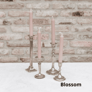 Diner kaars blossom roze Diner kaars roze geschikt voor bruiloft decoratie