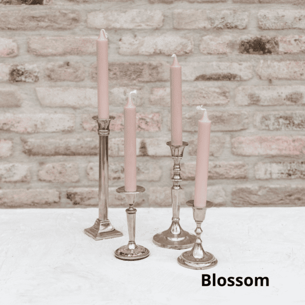 Diner kaars blossom roze Diner kaars roze geschikt voor bruiloft decoratie