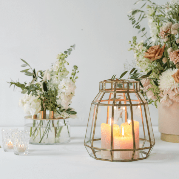 windlicht glas goud windlicht glas goud groot geschikt voor bruiloft decoratie