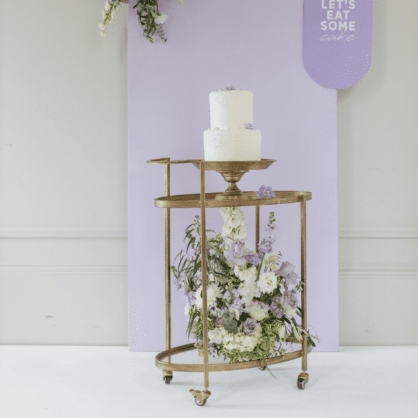 trolley goud trolley goud geschikt voor decoratie bruiloft en babyshower