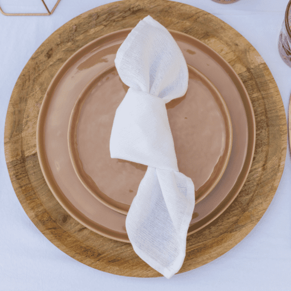 onderbord hout onderbord hout geschikt voor 21-diner decoratie