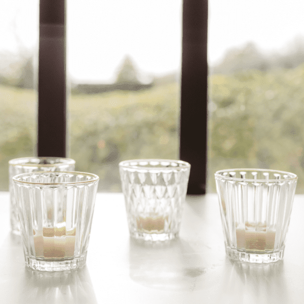 windlichtje glas windlichtje glas geschikt voor bruiloft decoratie