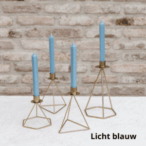 dinerkaars blauw dinerkaarsen in diverse kleuren blauw geschikt voor bruiloft decoratie