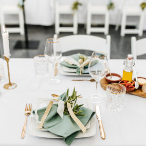 servet sage groen 21-diner