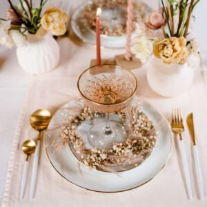 champagne glas met gouden rand champagne coupe champagneglas dessert coupe bruiloft luxe gouden rand huren