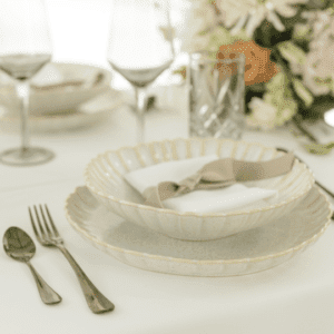 dinerbord-geribbeld zand8 dinerbord-geribbeld zand8