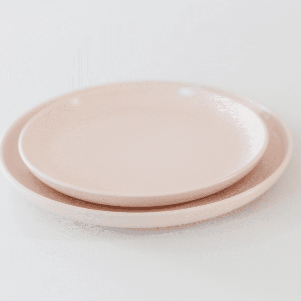 zachtroze dinerbord zacht roze dinerbord