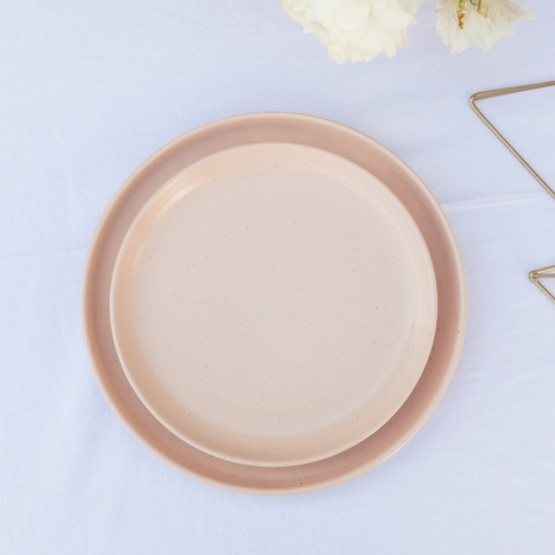 dinerbord roze geschikt voor bruiloft decoratie