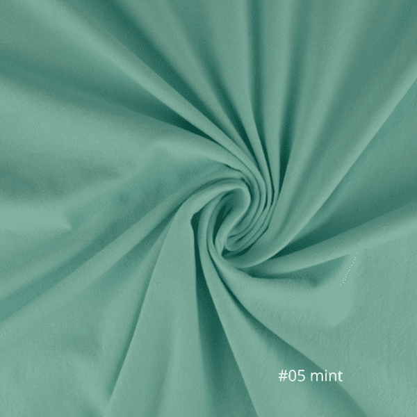 #05 mint rustiek katoen geschikt voor tafelkleed bruiloft decoratie #05 mintgroen