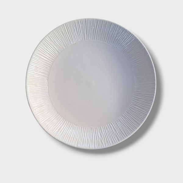 ontbijtbord off white