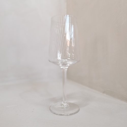 wijnglas helder glas geschikt voor bruiloft decoratie