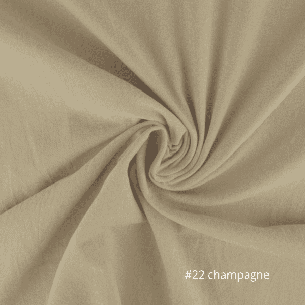 #22 champagne rustiek katoen voor tafelkleed bruiloft beige