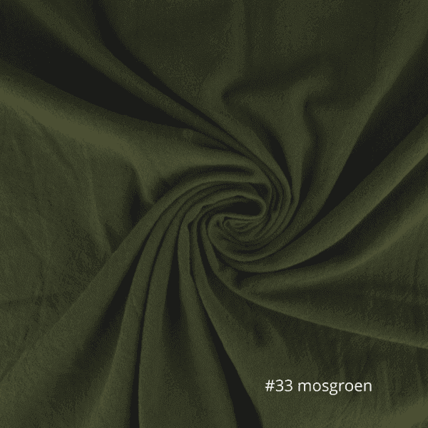 #33 mosgroen rustiek katoen geschikt voor tafelkleed bruiloft decoratie #33 mosgroen