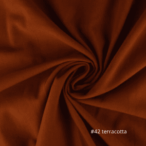 #42 terracotta rustiek katoen geschikt voor tafelkleed bruiloft decoratie #42 terracotta