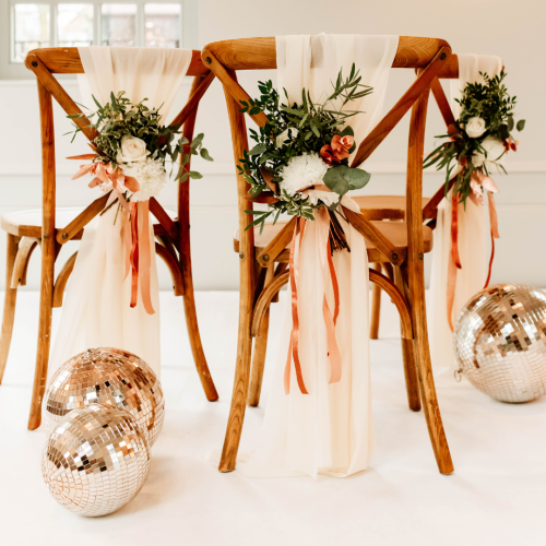 Gouden discobal geschikt voor bruiloft decoratie