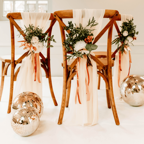 gouden discobal Gouden discobal geschikt voor bruiloft decoratie