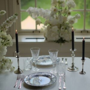 zilver bestek zilver bestek voor klassieke bruiloft dinertafel