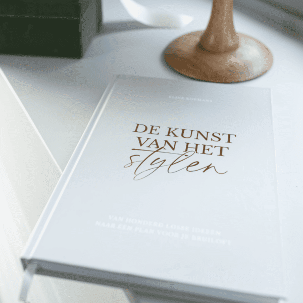 stylingsboek boek leer stylen als een professional, perfect voor bruiden die een bruiloft willen die klopt