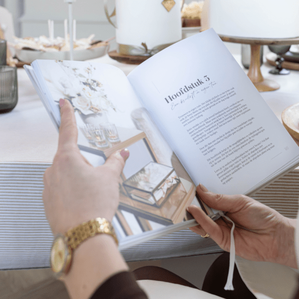 stylingsboek de kunst van het stylen boek voor het maken van een plan voor je bruiloft