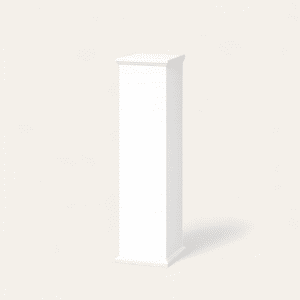 Bloemenzuil wit Bloemenzuil wit 100x30x30