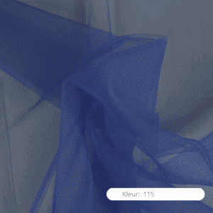 zachte tule: Kobalt 115 zachte tule bruiloft kobalt