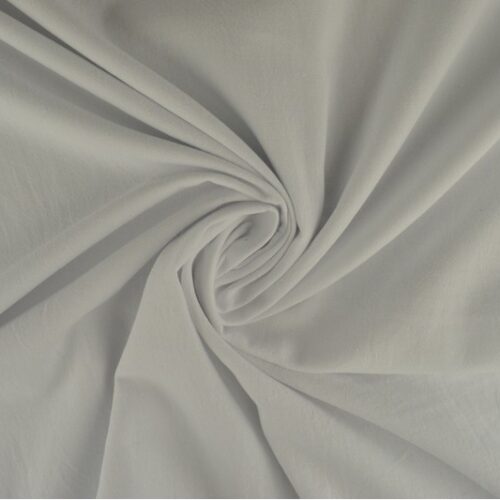 luchtig katoen bruiloft decoratiestof helder wit 00