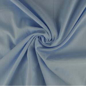 luchtig katoen bruiloft decoratiestof lichtblauw 05