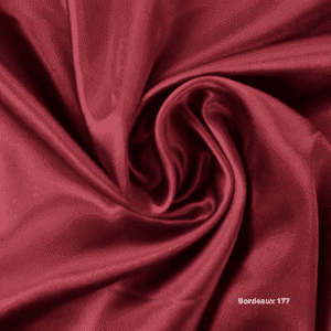 Bordeaux 177 satijn stof bruiloft bordeaux rood