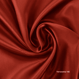 Terracotta satijn 142 satijn draperie stof rood voor bruiloft en valentijsevent
