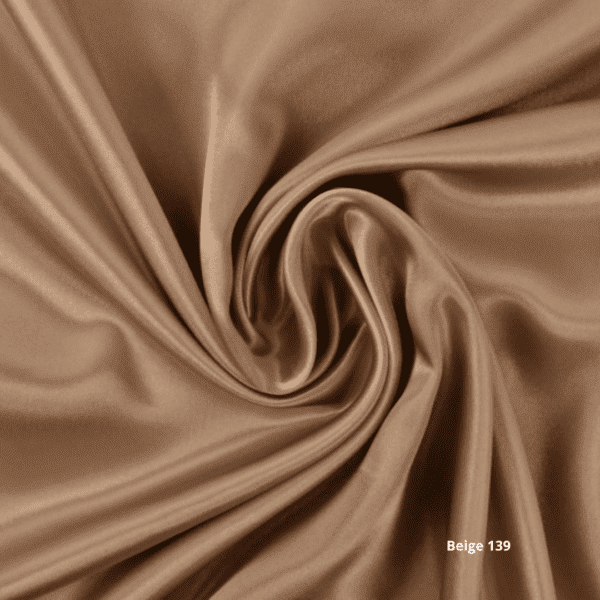 Beige satijn 139 decoratie satijn draperie beige voor bruiloften 139