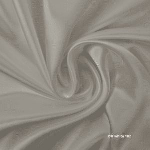 off white satijn 102 Satijnen decoratiestof off-white met subtiele glans
