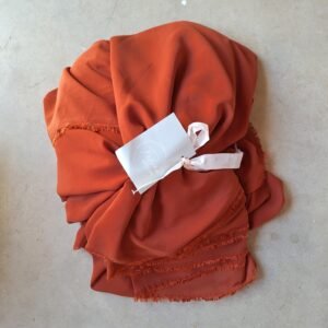 Terracotta outlet tafelloper bruiloft Terracotta outlet tafelloper stof voor bruiloft en warme tafeldecoratie