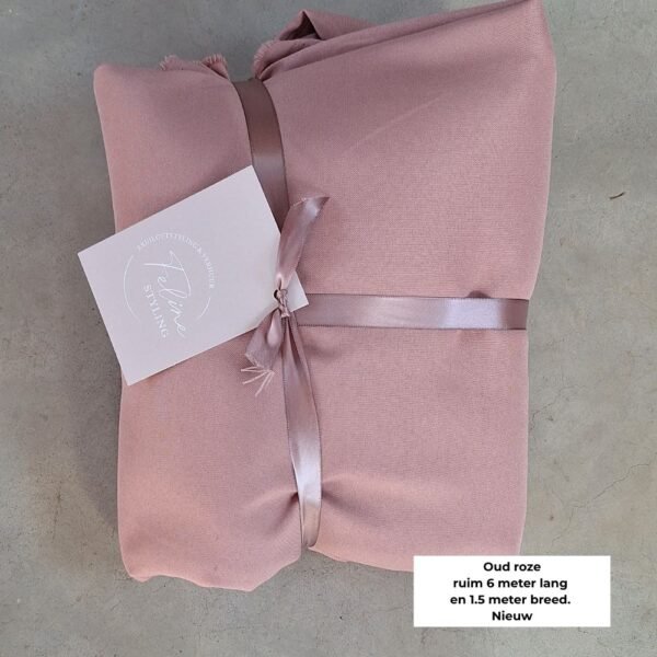 oud roze tafelkleed stof voor babayshower oud roze tafelkleed stof voor babyshower