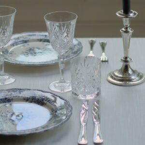 kristallen wijnglas Kristallen wijnglas huren voor bruiloftsdiner